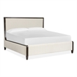 Magnussen Home Rowan Espresso King Upholstered Panel Bed