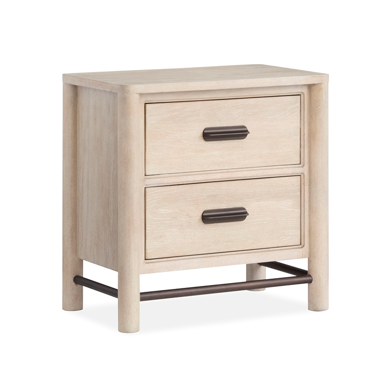 Salt Life Home Sunset Cove Sanibel Brown Drawer Nightstand