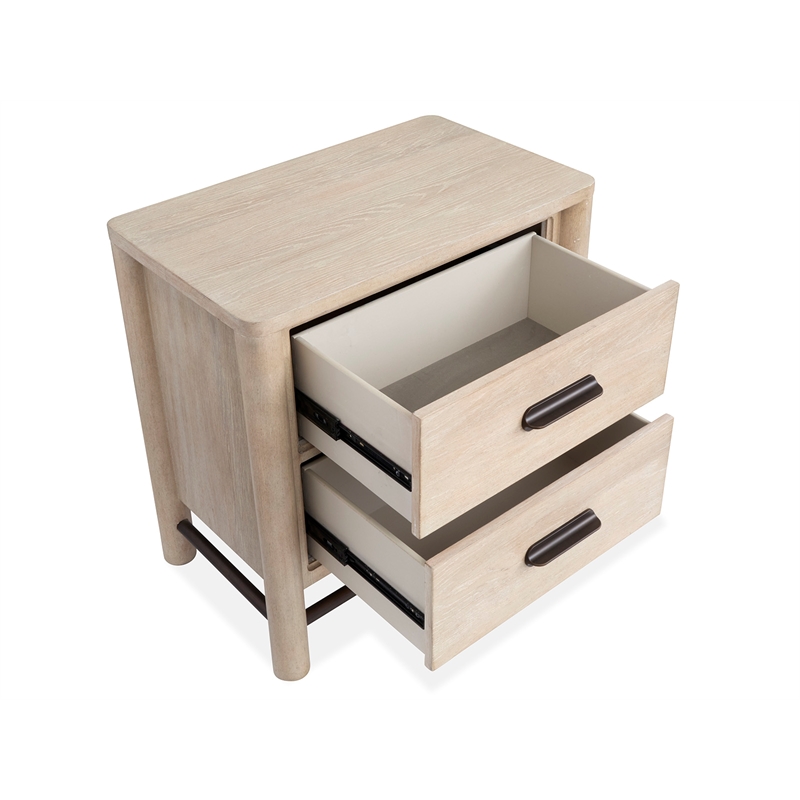Salt Life Home Sunset Cove Sanibel Brown Drawer Nightstand