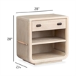 Salt Life Home Sunset Cove Sanibel Brown Open Nightstand