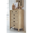 Salt Life Home Sunset Cove Sanibel Brown 5-Drawers Bedroom Chest
