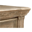 Magnussen Home Marisol Fawn Drawer Dresser With Shaped Mirror in Fawn Finish