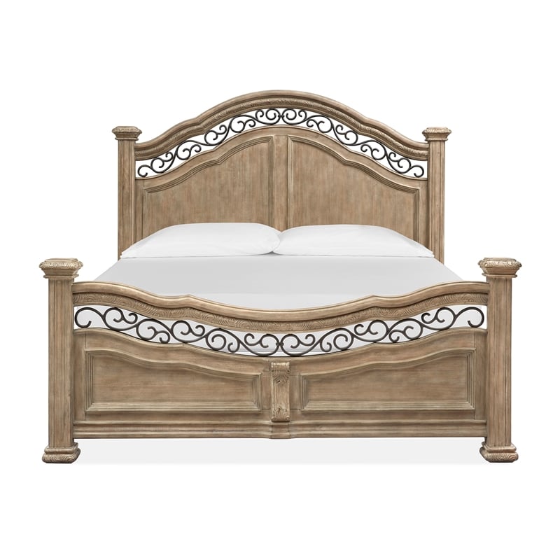 Magnussen Home Marisol Fawn King Panel Bed