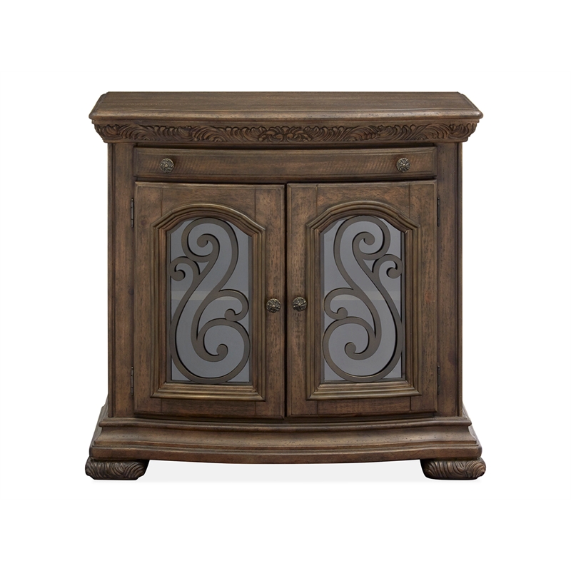 Magnussen Home Durango Willadeene Brown Bachelor Chest