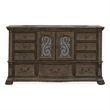 Magnussen Home Durango Willadeene Brown 9-Drawers Bedroom Dresser