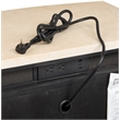 Magnussen Home Rowan Espresso Door Nightstand