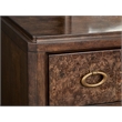 Magnussen Home Rowan Espresso Drawer Dresser With Landscape Mirror in Espresso