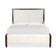 Magnussen Home Rowan Espresso Queen Upholstered Panel Bed