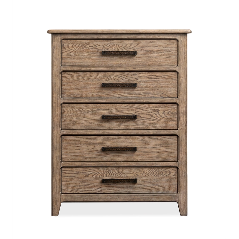 Magnussen Home Claremont Smokey Taupe 5-Drawers Bedroom Chest