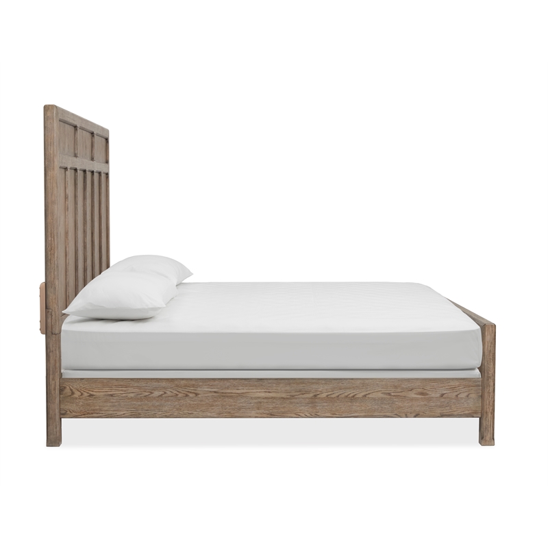 Magnussen Home Claremont Smokey Taupe Queen Panel Bed
