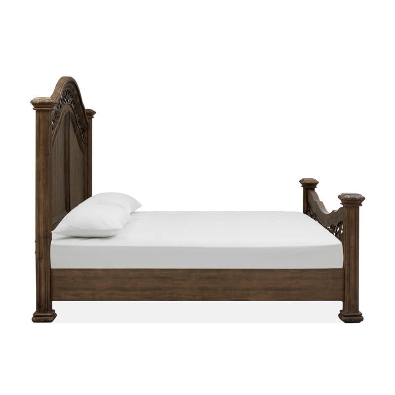 Magnussen Home Durango Willadeene Brown California King Panel Bed
