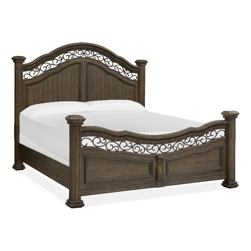 Magnussen Home Durango Willadeene Brown California King Panel Bed