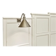 Magnussen Home Willowbrook Egg Shell White King Wall Panel Bed