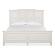 Magnussen Home Willowbrook Egg Shell White California King Panel Bed