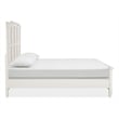 Magnussen Home Willowbrook Egg Shell White California King Panel Bed