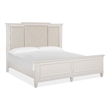 Magnussen Home Willowbrook Egg Shell White California King Panel Upholstered Bed