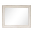 Magnussen Home Newport Alabaster Drawer Dresser With Landscape Mirror