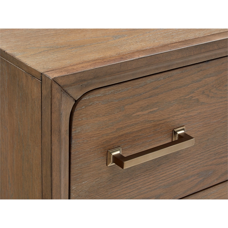 Magnussen Home Lindon Belgian Wheat And Coffee Bean 6-Drawers Dresser
