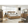 Magnussen Home Lindon Belgian Double Drawer Dresser With Landscape Mirror