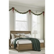 Magnussen Home Lindon Belgian Wheat And Coffee Bean Queen Panel Bed
