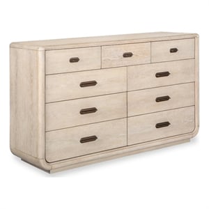 Salt Life Home Sunset Cove Sanibel Brown 9-Drawers Bedroom Dresser