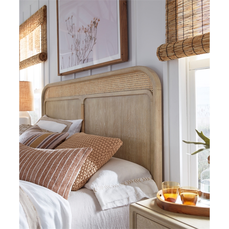 Salt Life Home Sunset Cove Sanibel Brown King Panel Bed