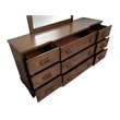 Salt Life Home Sugar Mill Spiced Rum Drawer Dresser With Shaped Mirror