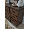 Salt Life Home Sugar Mill Spiced Rum Drawer Dresser With Shaped Mirror