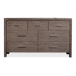 Magnussen Home Westbourne Dark Umber 7-Drawers Bedroom Dresser