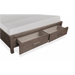 Magnussen Home Westbourne Dark Umber Queen Panel Storage Bed