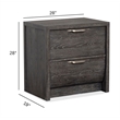Magnussen Home Kinsley Black Heron Drawer Nightstand