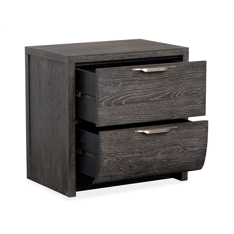 Magnussen Home Kinsley Black Heron Drawer Nightstand
