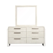 Magnussen Home Lorelei Misty Cloud Dresser With Landscape Mirror