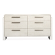 Magnussen Home Lorelei Misty Cloud Dresser With Landscape Mirror