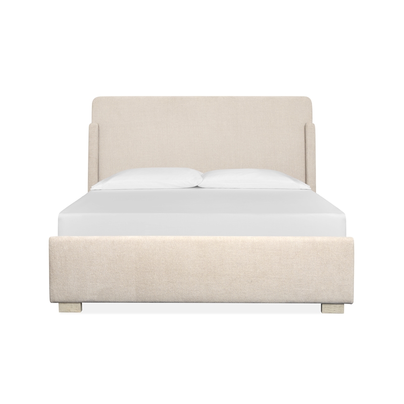 Magnussen Home Lorelei Misty Cloud California King Upholstered Sleigh Bed
