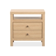 Magnussen Home Merrifield Sandstone Beige Drawer Nightstand