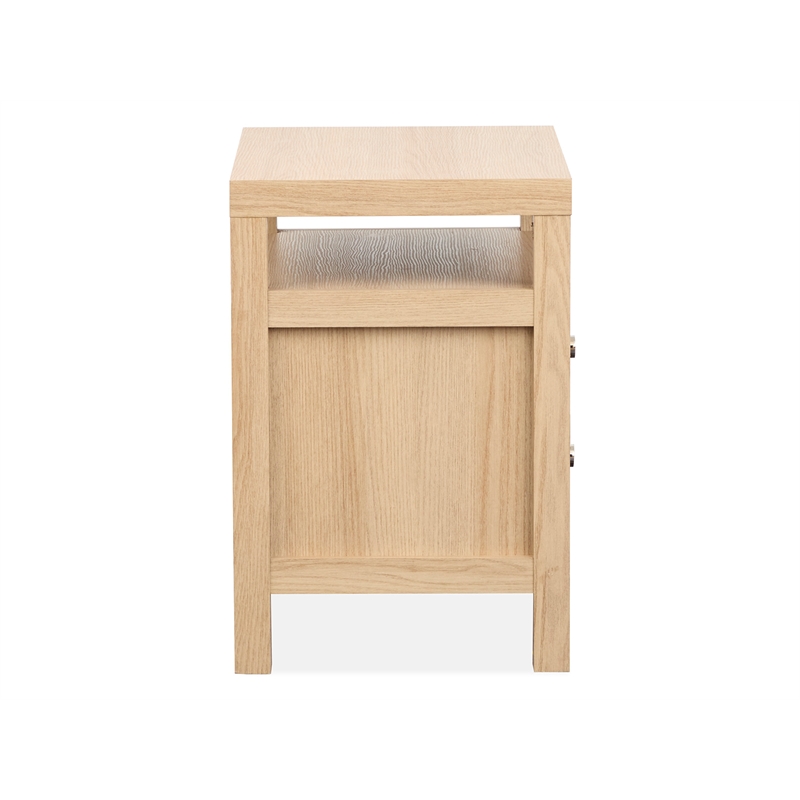 Magnussen Home Merrifield Sandstone Beige Drawer Nightstand