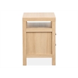 Magnussen Home Merrifield Sandstone Beige Drawer Nightstand