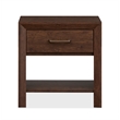 Magnussen Home Llewellyn Columbian Walnut Open Nightstand