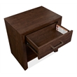 Magnussen Home Llewellyn Columbian Walnut Open Nightstand