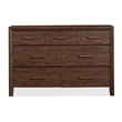 Magnussen Home Llewellyn Columbian Walnut 7-Drawers Dresser