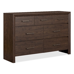 Magnussen Home Llewellyn Columbian Walnut 7-Drawers Dresser