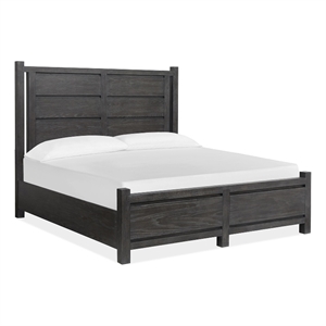 Magnussen Home Plum Creek Ravenwood Black King Panel Bed