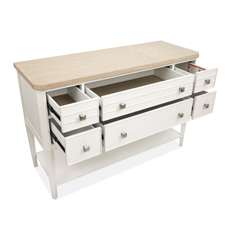 Salt Life Home Echo Isles Sea Pearl And Driftwood Sideboard