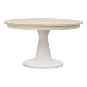 Salt Life Home Echo Isles Extendable 54&quot Round Dining Table