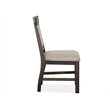 Magnussen Home Bellamy Peppercorn Upholstered Side Chair Two Pack