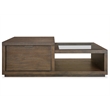 Magnussen Home Merrick Rectangular Cocktail Table With Casters