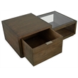 Magnussen Home Merrick Rectangular Cocktail Table With Casters