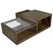 Magnussen Home Merrick Rectangular Cocktail Table With Casters