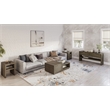 Magnussen Home Merrick Rectangular Cocktail Table With Casters